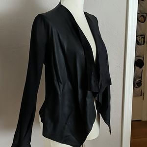 Zara Mixed Media Lightweight Jacket